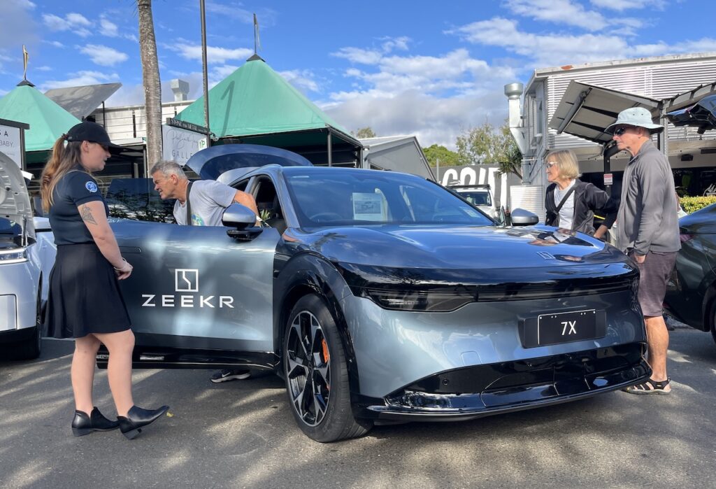 Zeekr 7X at the 2026 Noosa EV & Electrify Everything Expo