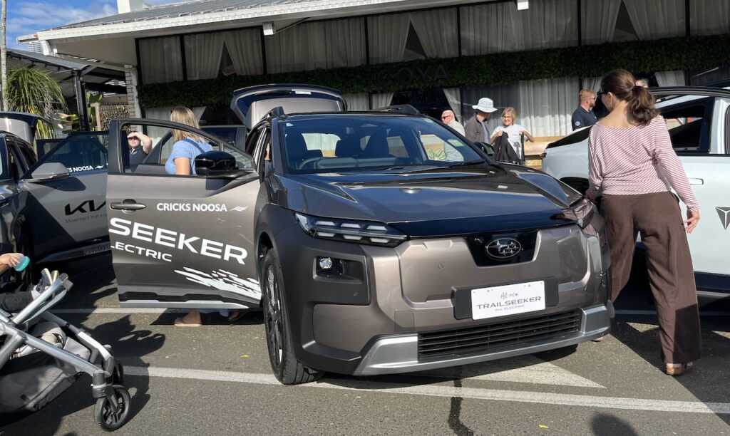 Subaru Trailseeker at the 2026 Noosa EV & Electrify Everything Expo