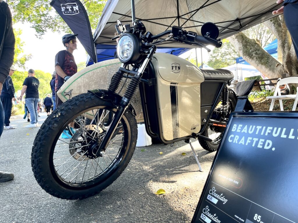 Streetdog electric bike at the 2026 Noosa EV & Electrify Everything Expo