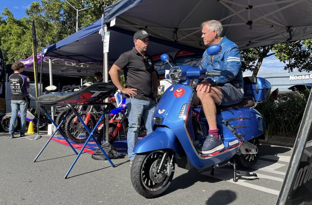 Electric scooters at the 2026 Noosa EV & Electrify Everything Expo