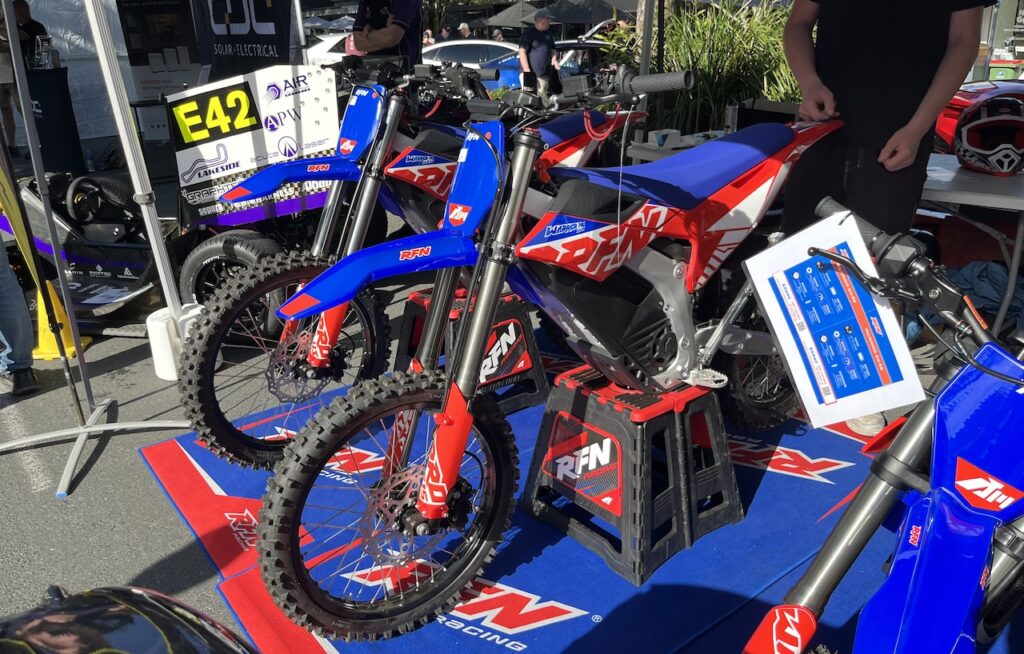 Electric trail bikes at the 2026 Noosa EV & Electrify Everything Expo