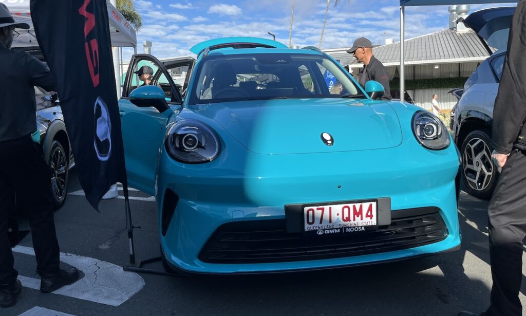 GWM Ora at the 2026 Noosa EV & Electrify Everything Expo