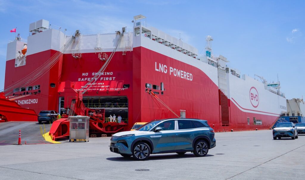 BYD sales plans.