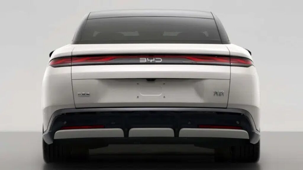 BYD Great Han. Homologation image via Car New China.