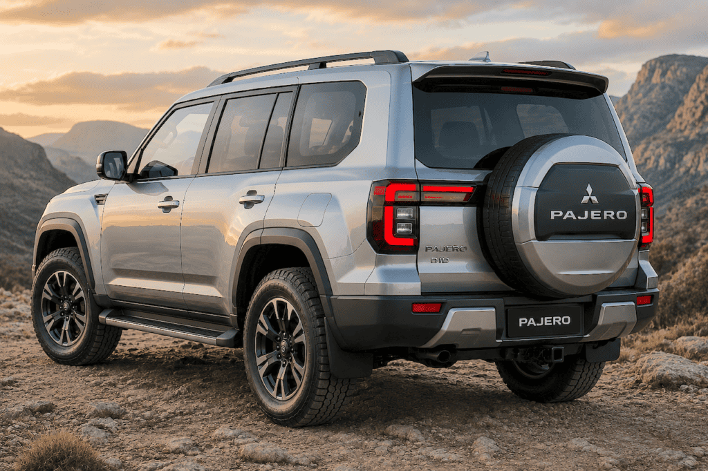 2026 Mitsubishi Pajero artist's impression.