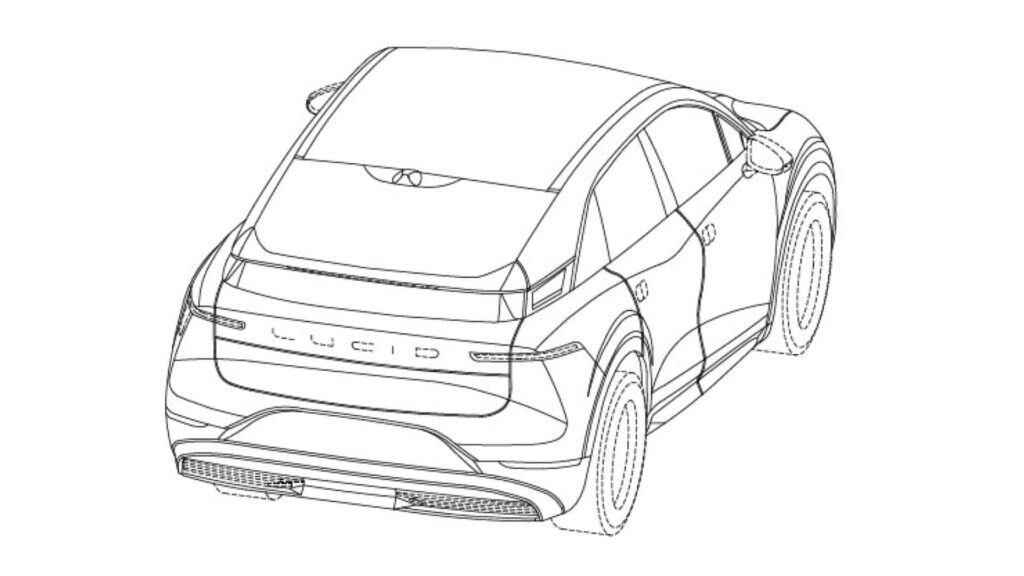 Lucid Cosmos homologation drawing.