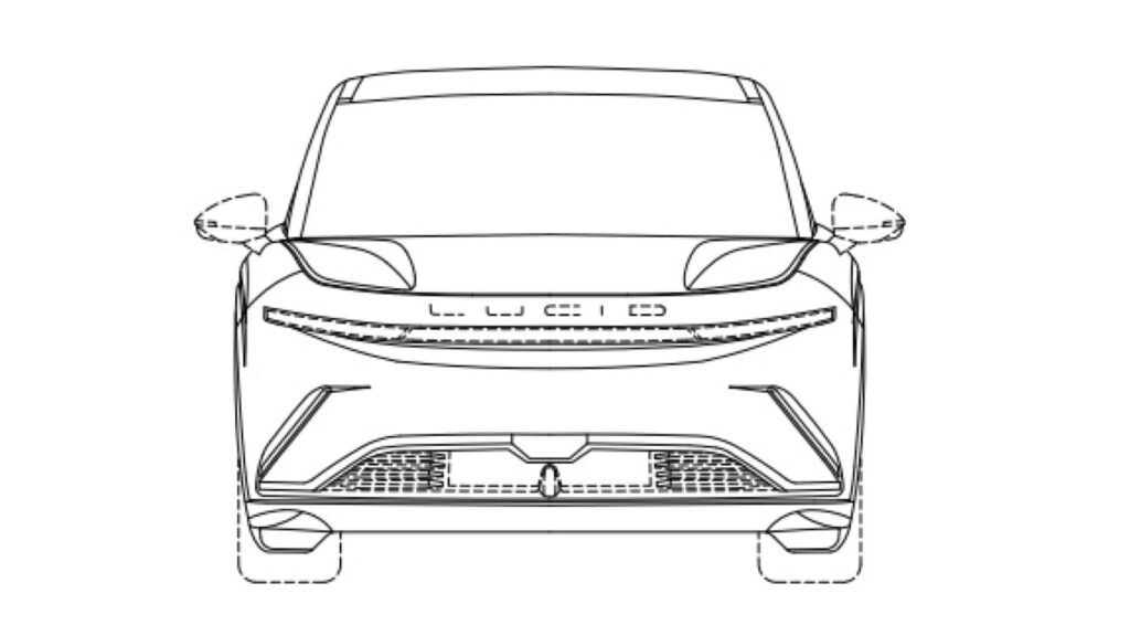 Lucid Cosmos homologation drawing.