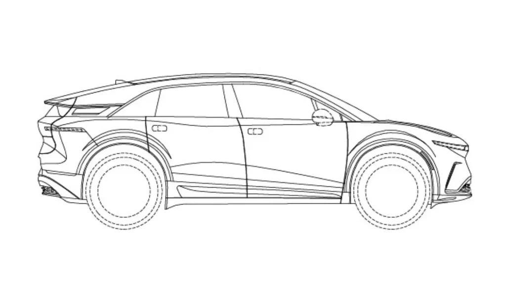 Lucid Cosmos homologation drawing.