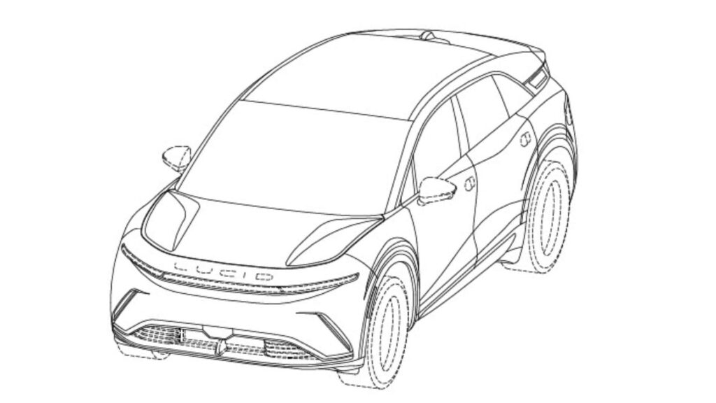 Lucid Cosmos homologation drawing.