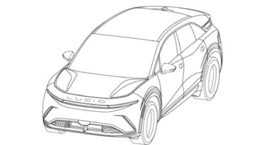Lucid Cosmos homologation drawing.