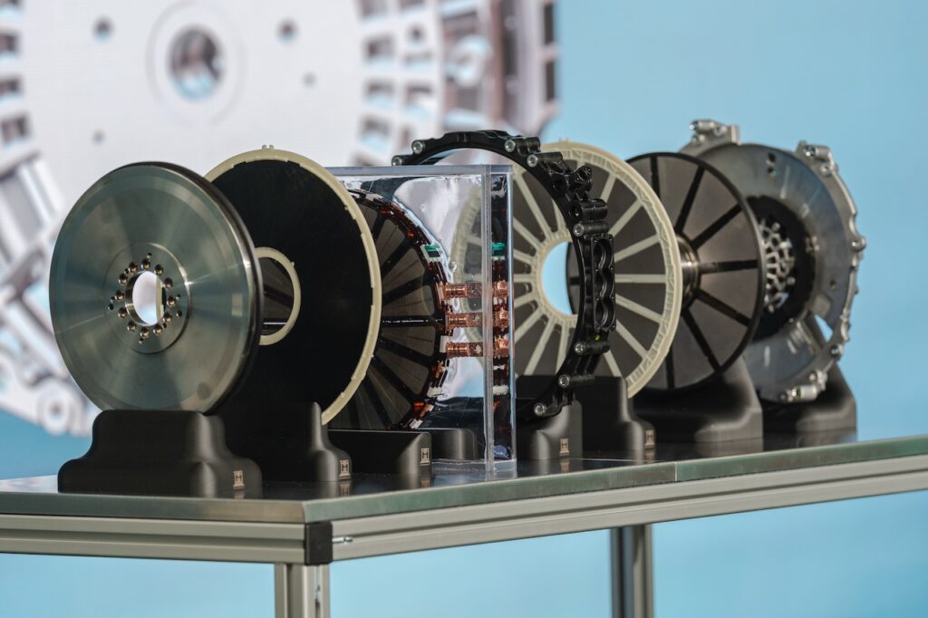 Mercedes-Benz axial flux motor.