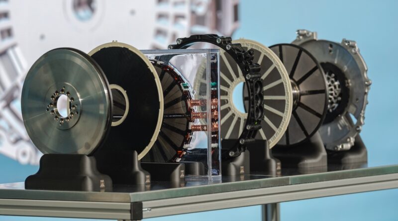 Mercedes-Benz axial flux motor.