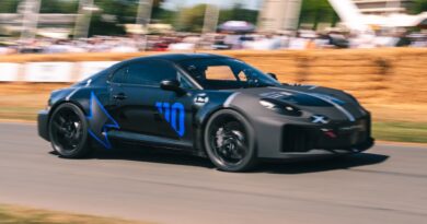 2027 Alpine A110 EV.