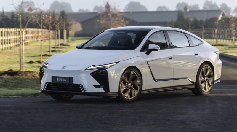 2026 Lexus ES 500e.