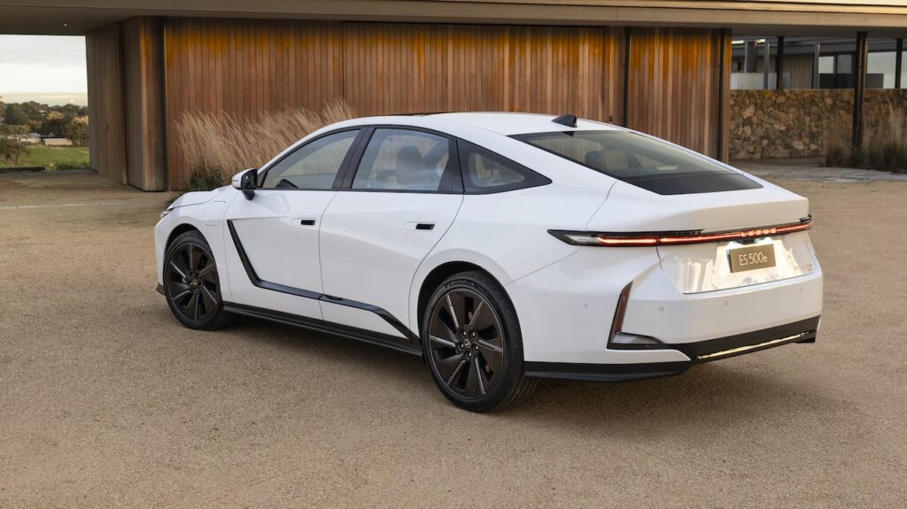 2026 Lexus ES 500e.