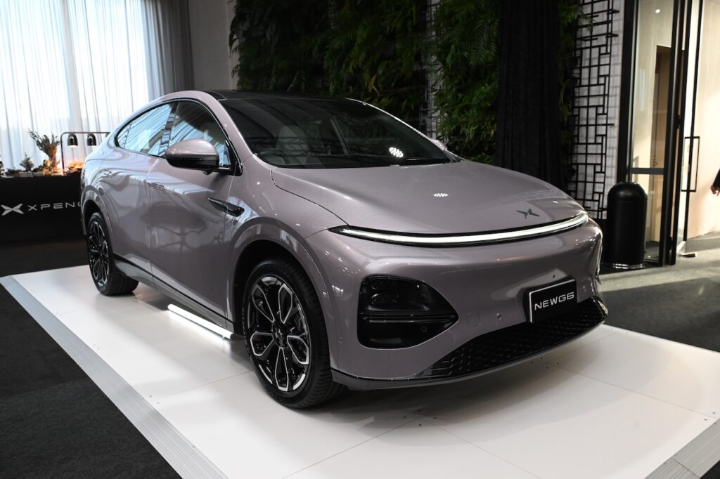 XPeng Australia relaunch: New G6.