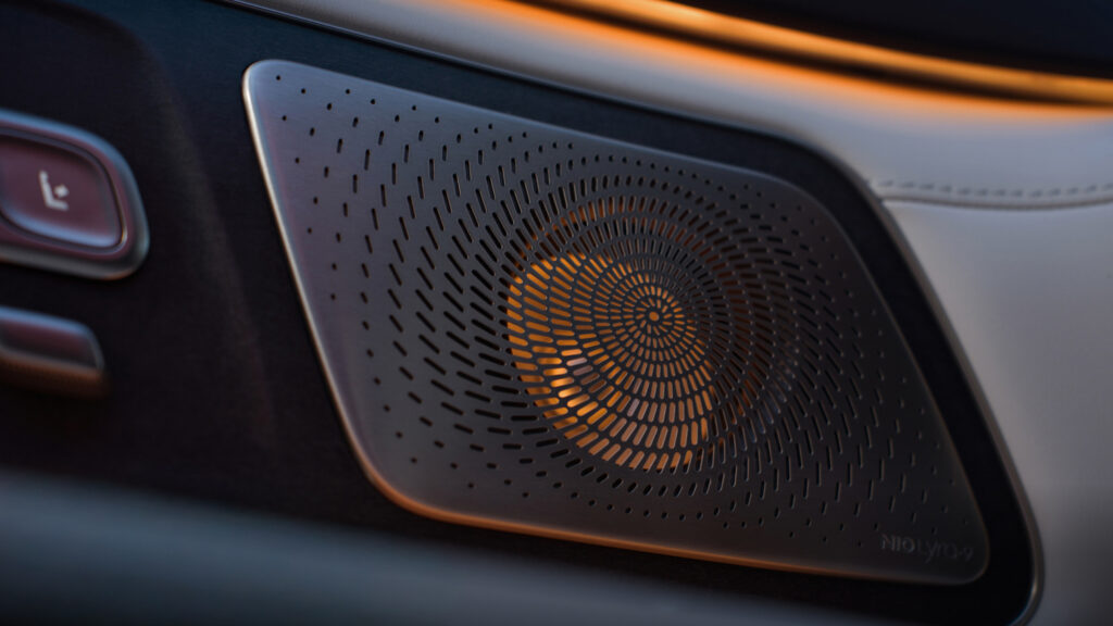 Nio ES9 comes with a 47-speaker sound system.