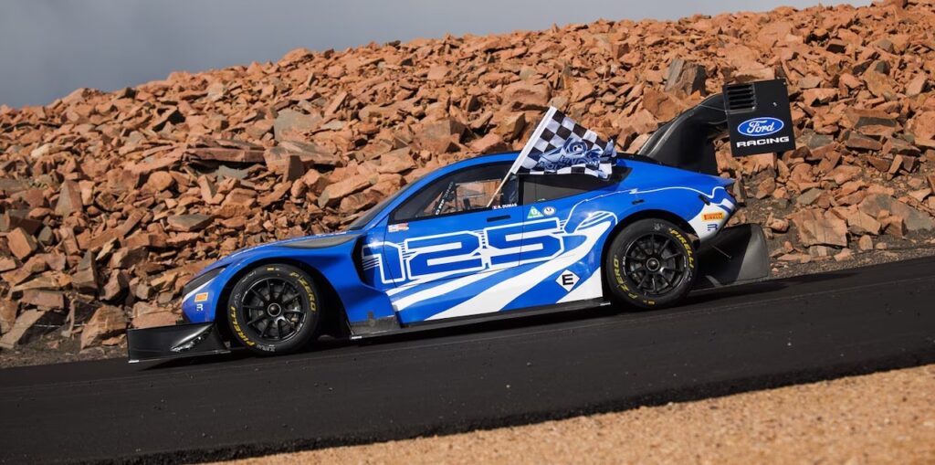 Ford Super Mustang Mace-E at the 2026 Pikes Peak hill climb
