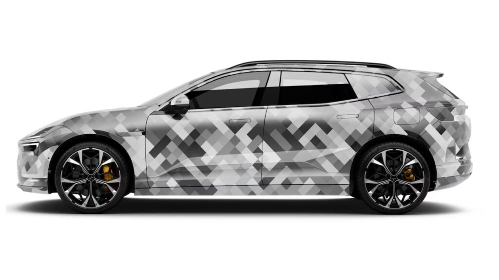 2026 Polestar 4 SUV teaser.