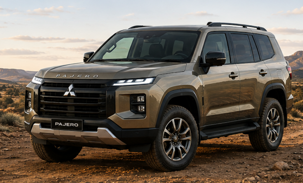 2026 Mitsubsihi Pajero. What it could look like.