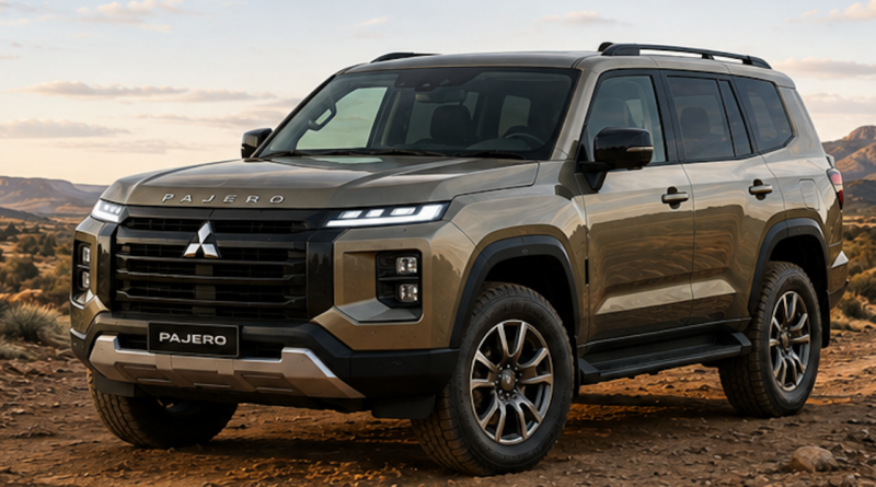 2026 Mitsubsihi Pajero. What it could look like.