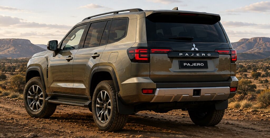 2026 Mitsubsihi Pajero. What it could look like.