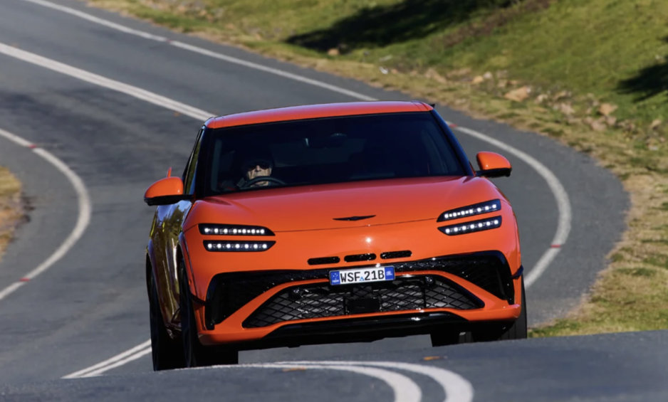 Genesis GV60 Magma driving