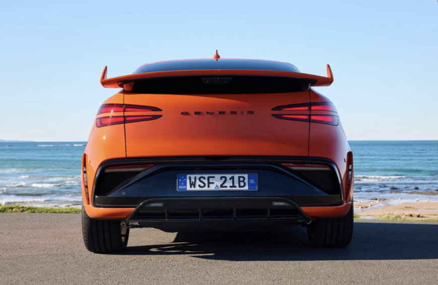 Genesis GV60 Magma rear 