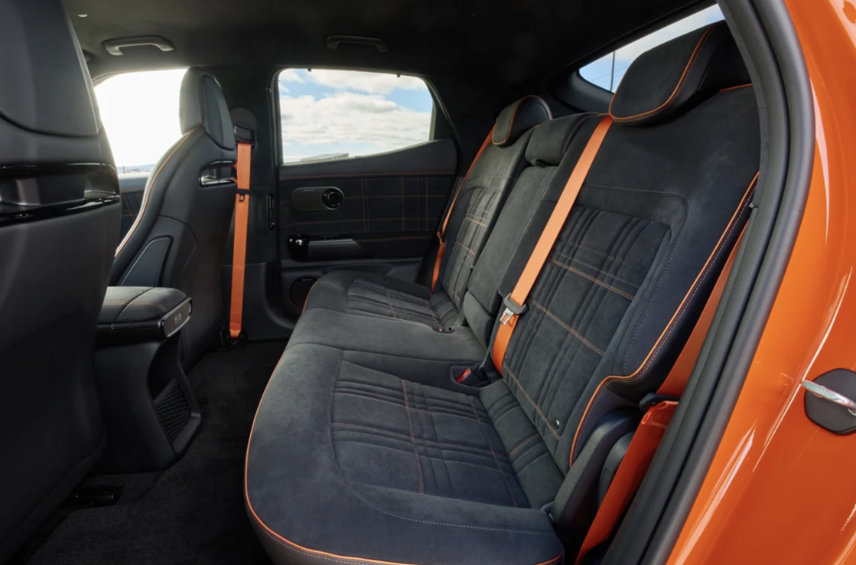 Genesis GV60 Magma backseat