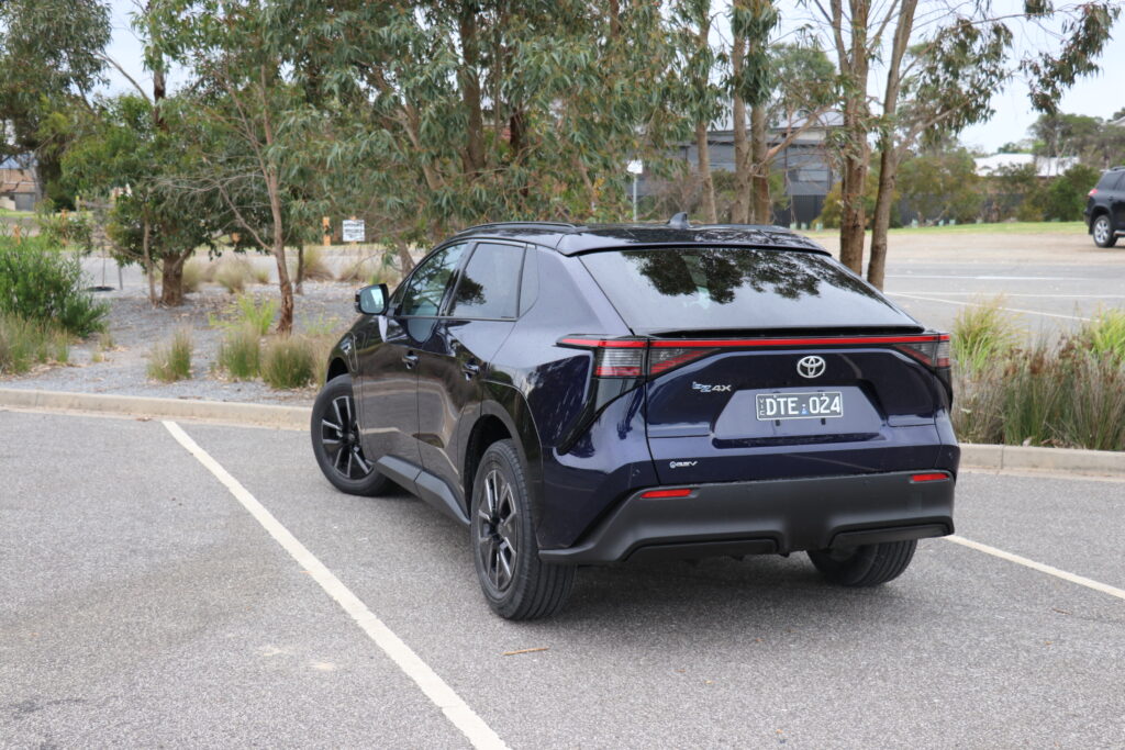 Toyota bZ4X rear