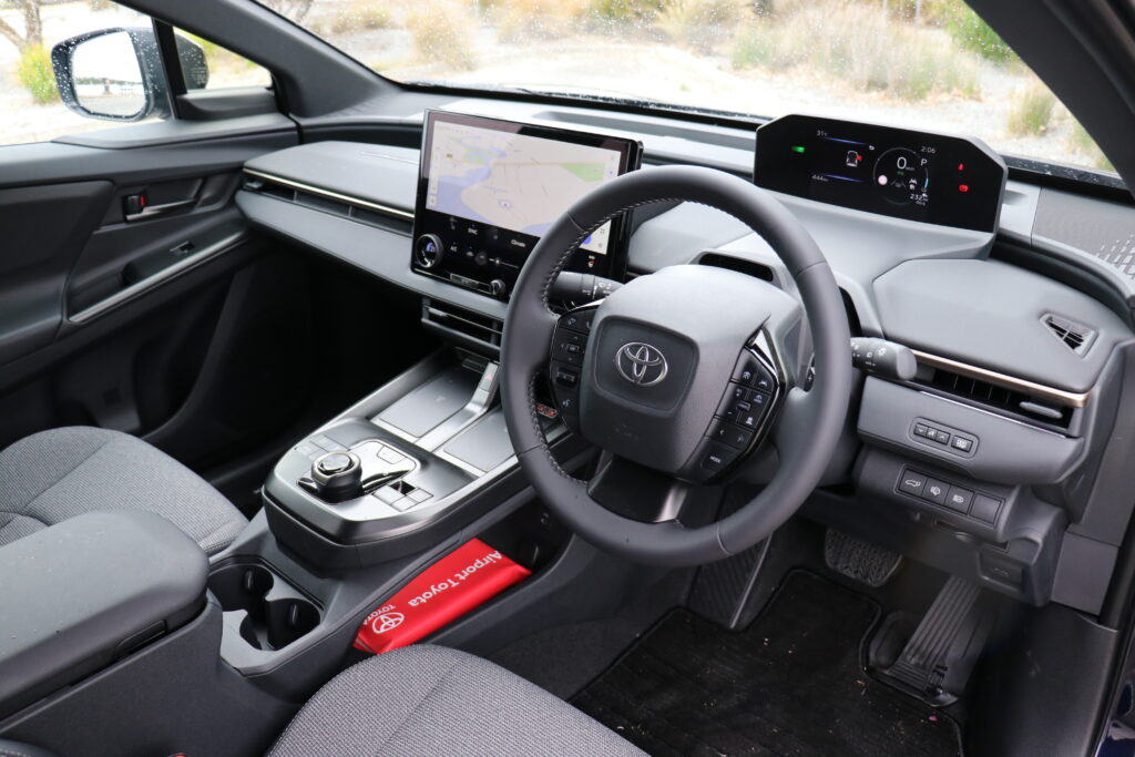 Toyota bZ4X cabin
