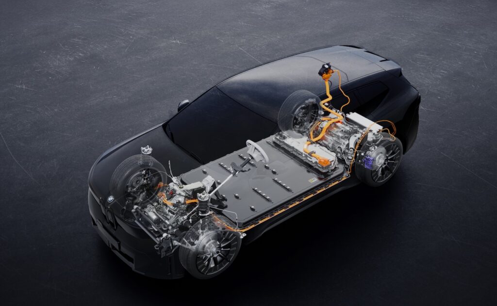 BMW iX3 powertrain.