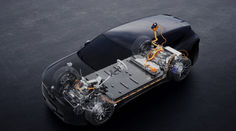 BMW iX3 powertrain.