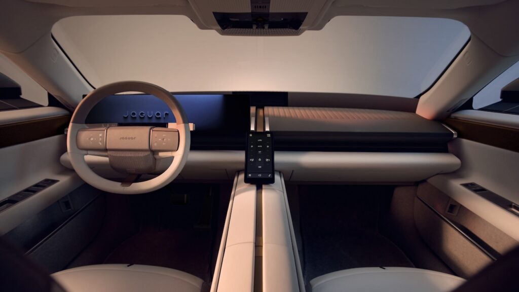 2027 Jaguar Type 01 interior.