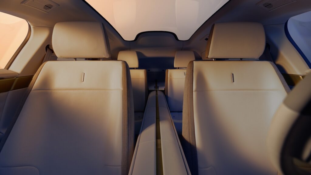 2027 Jaguar Type 01 interior.