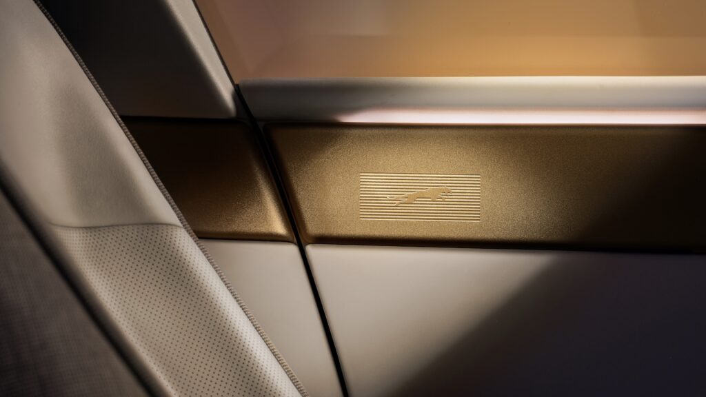 2027 Jaguar Type 01 interior.
