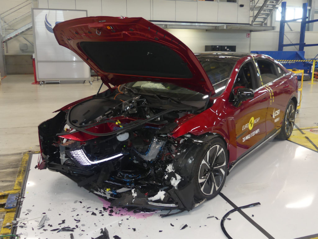 2026 Mazda 6e ANCAP crash results.