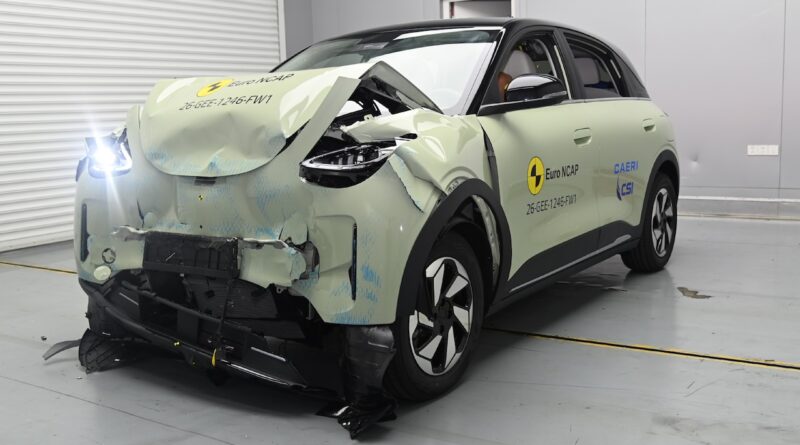 2026 ANCAP results. Geely EX2.